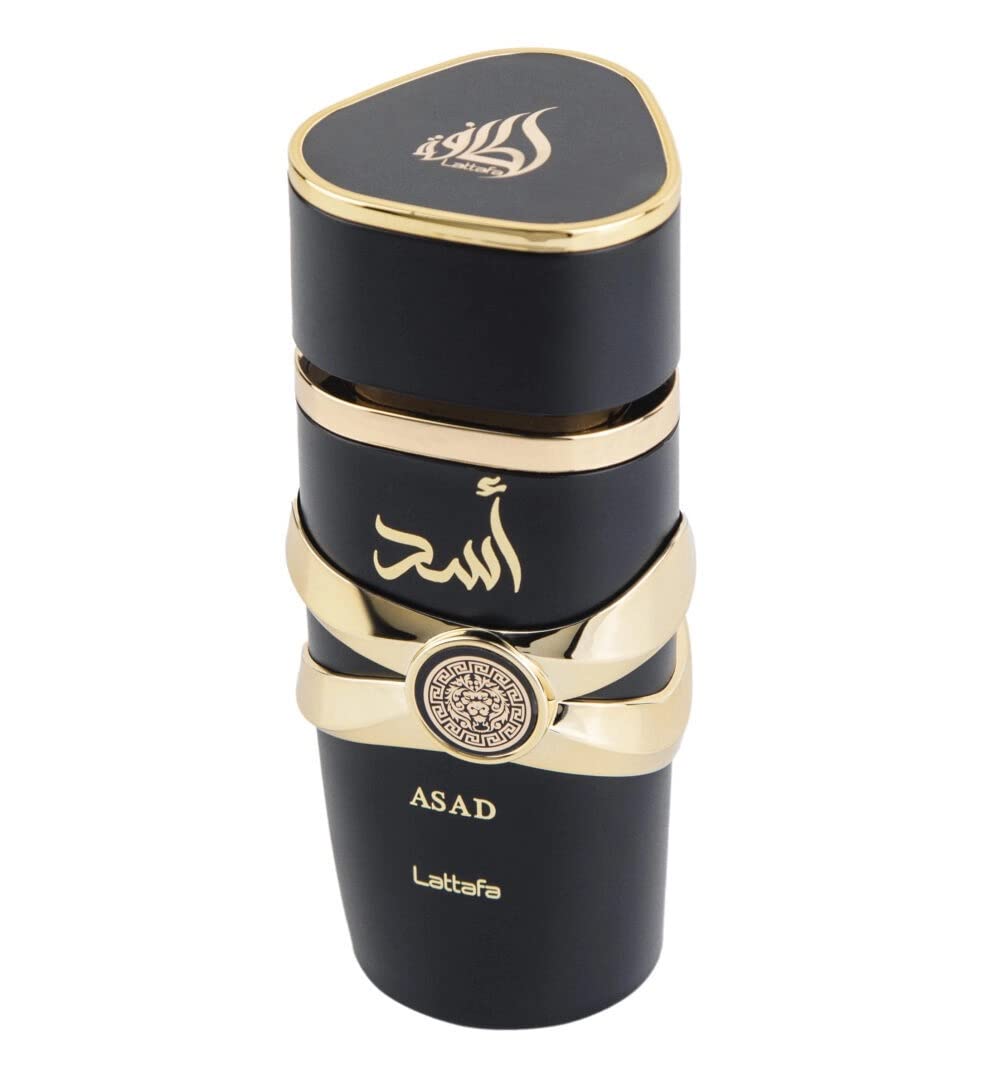 Lattafa Perfumes Asad for Unisex Eau de Parfum Spray, 100ml - Perneed